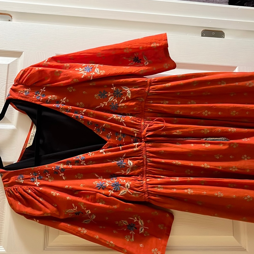Orange Maxi Dress